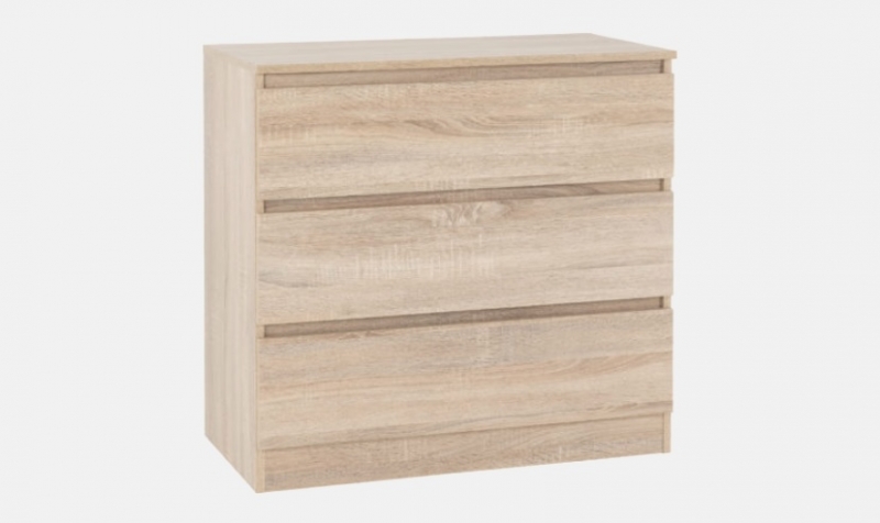 Malvern 3 drawer chest 
