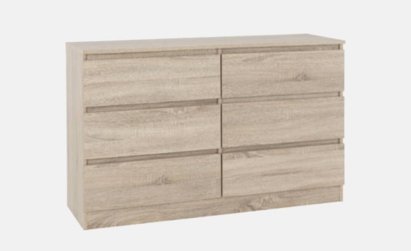 Malvern 6 drawer chest 