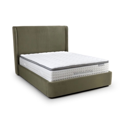 abby storage bed green