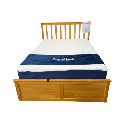 monaco ottoman bed and maxi mattress 