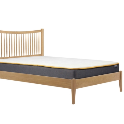 4ft 6 BERWICK BED OAK