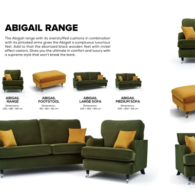 Abigail 3 seater sofa 