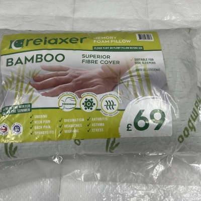 Bamboo pillow 