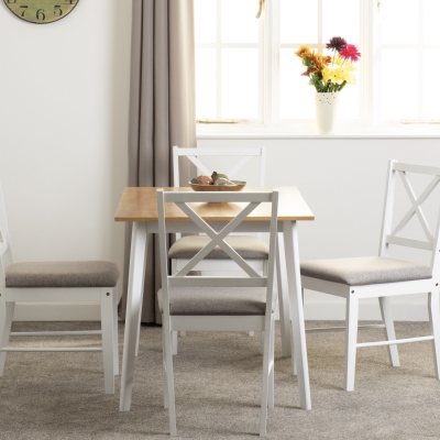 bobby dining room set white 