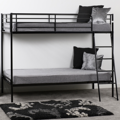 brad bunk bed black 