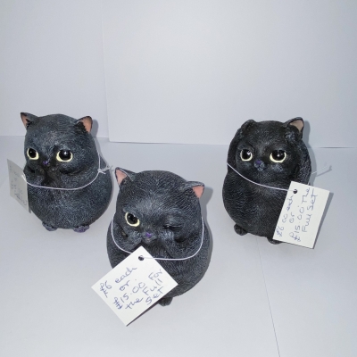 Cat ornaments 