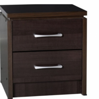 Charles 2 drawer bedside chest