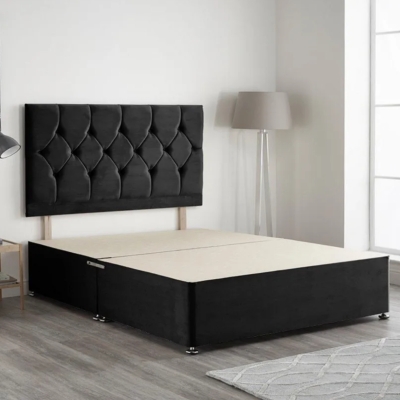 Chesterfield headboard and divan 