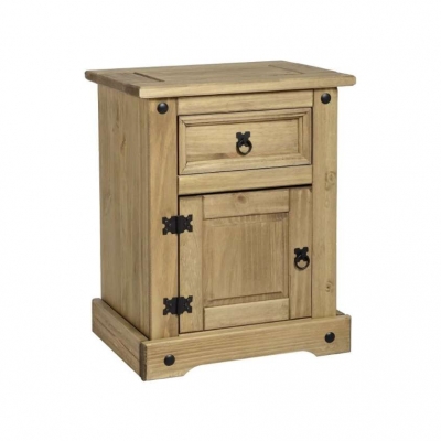 Corona 1 Drawer 1 Door bedside cabinet 