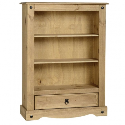 Corona 1 drawer bookcase 