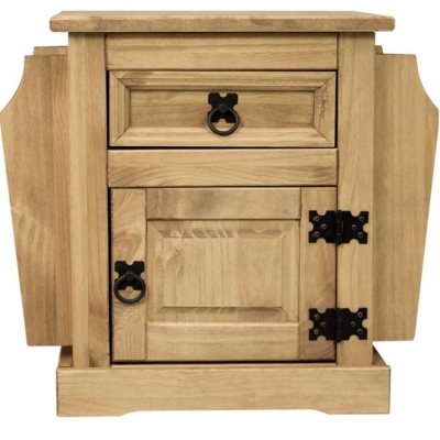 Corona 1 drawer magazine table 