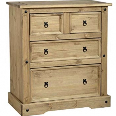 Corona 2 + 2 Drawer Chest