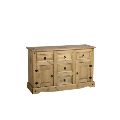 Corona 2 Door 5 Drawer Sideboard 