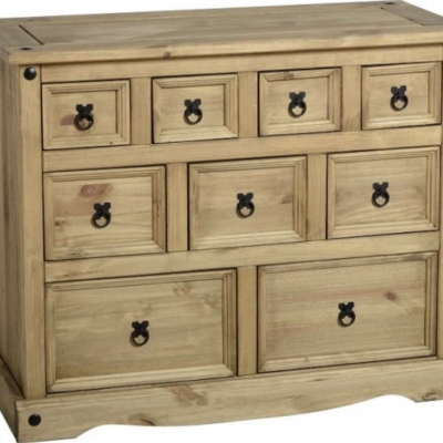 Corona 4 + 3 + 2 Drawer Merchant Chest