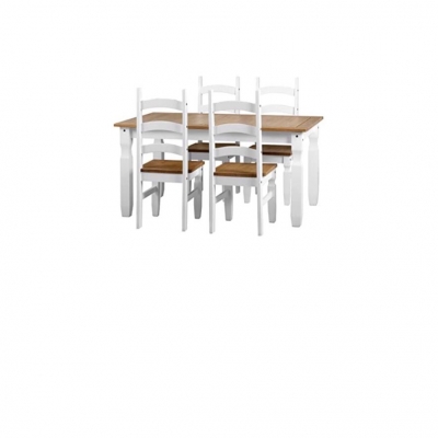 Corona Dining Set four chairs