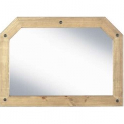 Corona over mantle mirror 