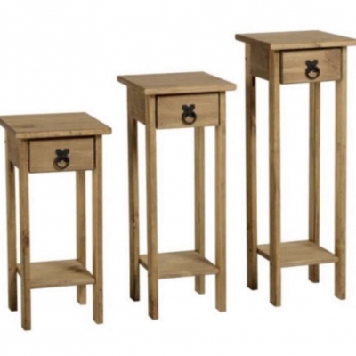 Corona plant stands (set of 3)