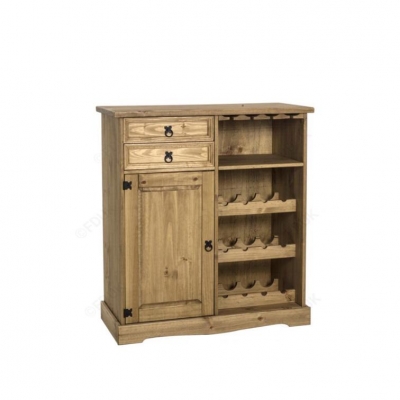 Corona Sideboard & Wine Rack Unit 