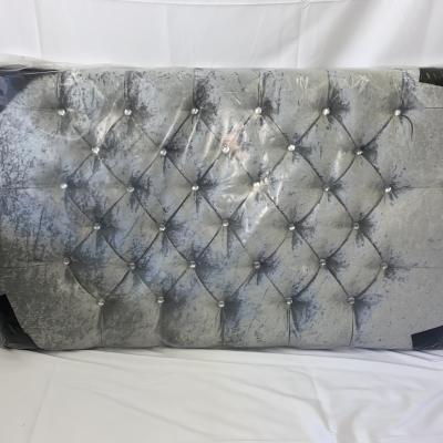 Crush velvet 4’6” headboard 