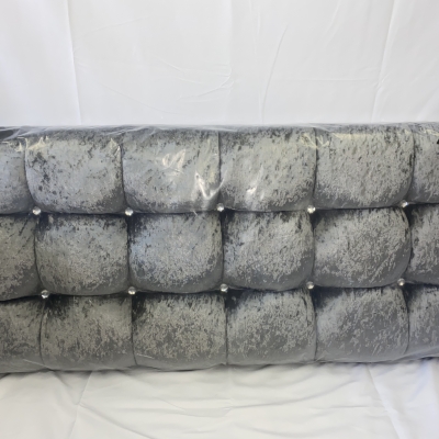 Crush velvet 4’ 6” headboard 