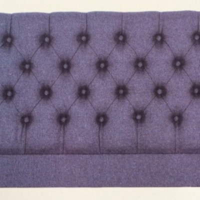 Dallas Denim Bracken Headboard 