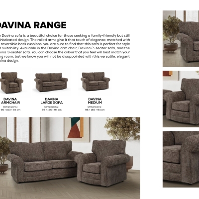 Davina medium sofa 