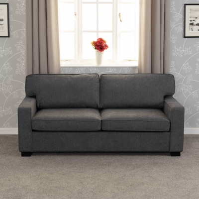 Eton sofa bed dark grey 