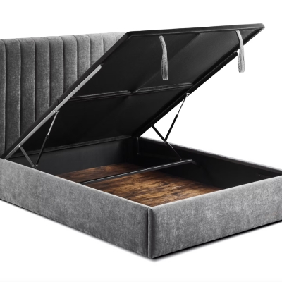 Frida ottoman bed grey 