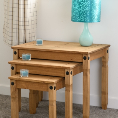 Good quality Corona next of tables 