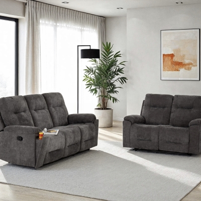 Granite 3+2 reclining sofas 