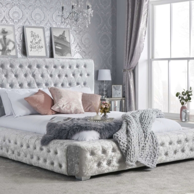 Grant grey bed 