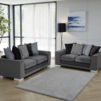 Harriet 3+2 light grey 
