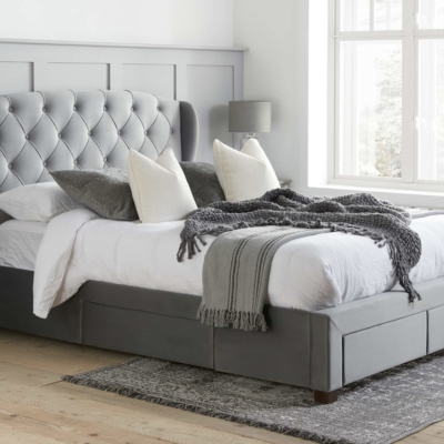 hemlock bed grey 