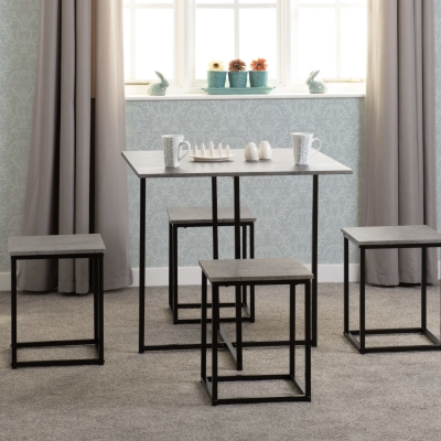 ken dinning set stone effect 