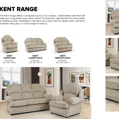 Kent medium sofa