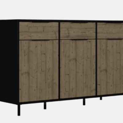 Madrid 3 door sideboard 