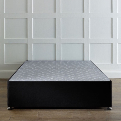 * medium divan base black 