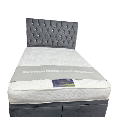 Memory collection and deluxe lift up with floor standing headboard 