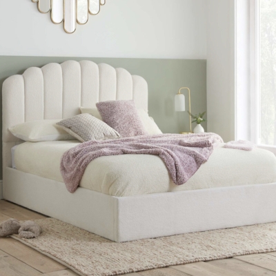 mercy ottoman bed white