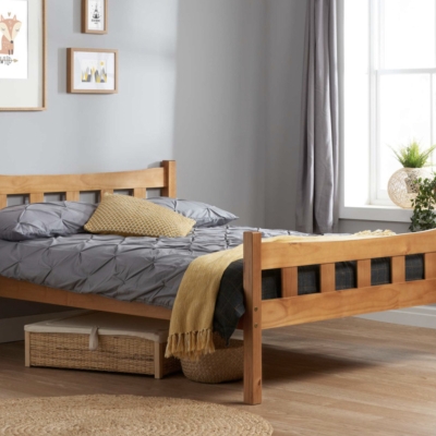 Mia wooden bed 