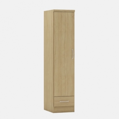 Nevada 1 door 1 drawer wardrobe 