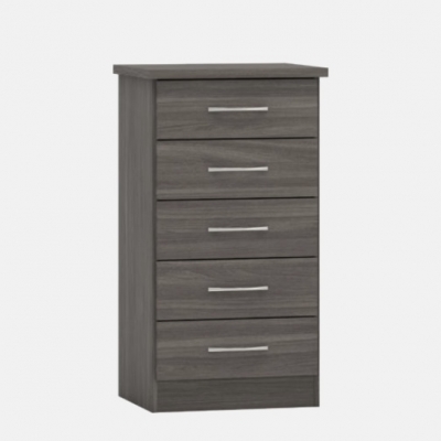 Nevada 5 drawer narrow chest 