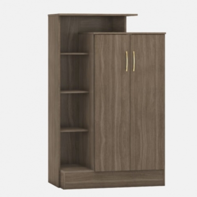 Nevada petite open shelf wardrobe 