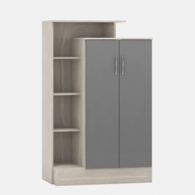 Nevada petite open shelf wardrobe 