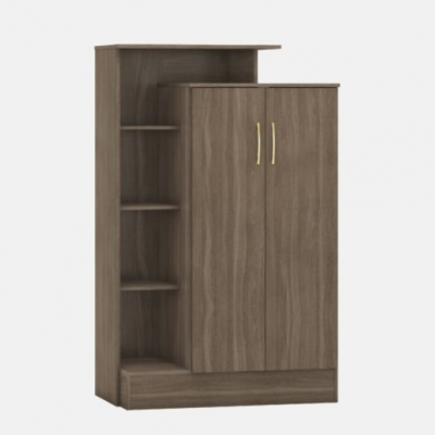 Nevada petite open shelf wardrobe 