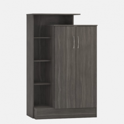 Nevada petite open shelf wardrobe 