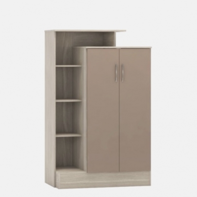 Nevada petite open shelf wardrobe 