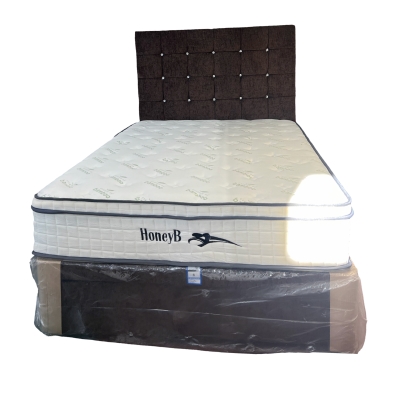 Optimum bamboo mattress with 32 inch cubed divan set 
