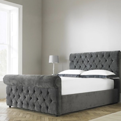 Sleigh bed 