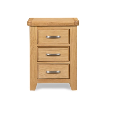 Solid oak bedside 